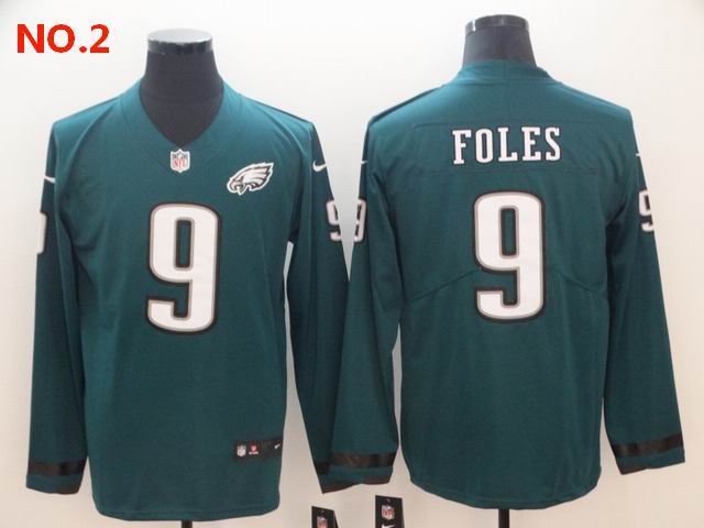 Men's Philadelphia Eagles #9 Nick Foles Jersey NO.2;